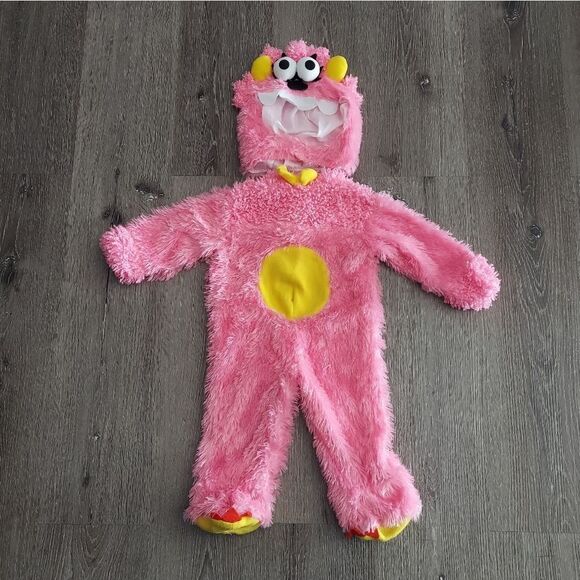 Rubie's Noah's Ark Adorable 2pc Pink Monster Halloween Costume Infant 12-18M - Picture 2 of 6